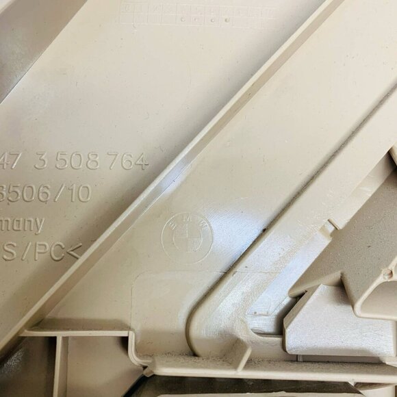 2007-2010 BMW X3 Passenger Rear Trunk Cargo Trim Top Cover With Vent Sand OEM - Picture 16 of 16